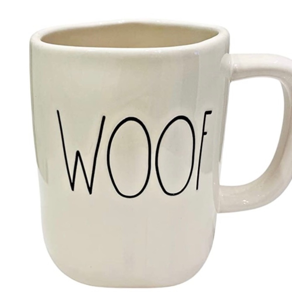 * Rae Dunn Magenta DOG LOVER Finely Glazed with High Gloss Ceramic Gift Mug (LL